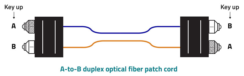 Duplex - Polarity A-B (flipped / straight through)