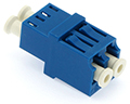 LC Duplex Singlemode Fiber Optic Coupler - Blue