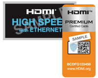 HDMI with ethernet