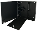 Lightweight Alluminum 4 panel Wall Mount Fiber Optic Termination Box Enclosure