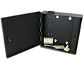 Lightweight Alluminum 1 panel Wall Mount Fiber Optic Termination Box Enclosure