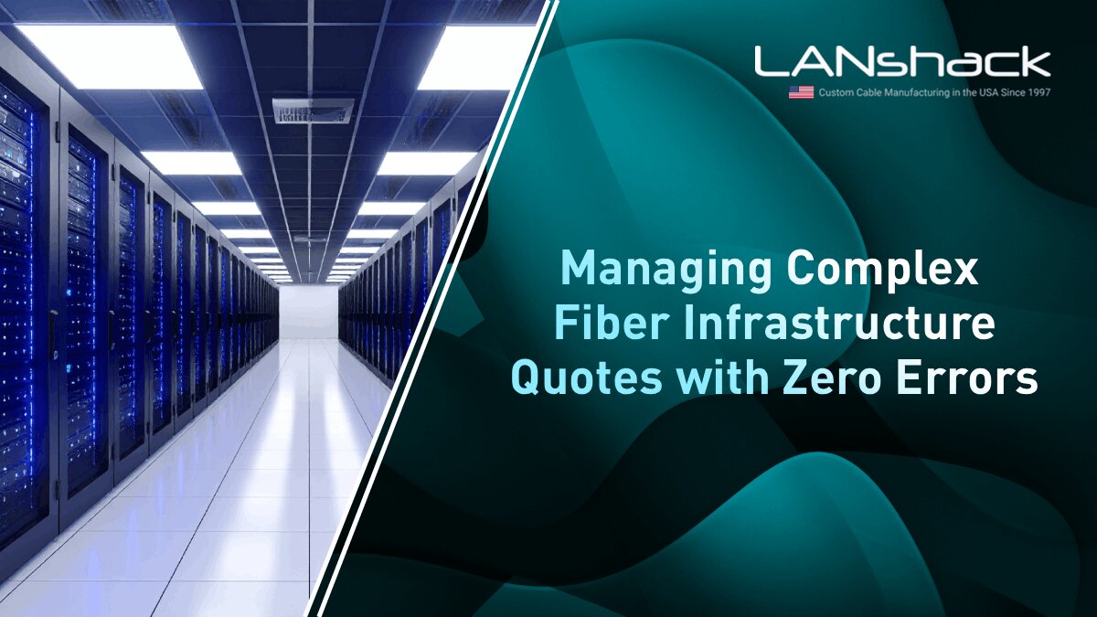 Managing Complex Fiber Infrastructure Quotes with Zero Errors: A Multi-Stakeholder Case Study
