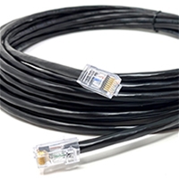 Custom Outdoor Direct Burial Ethernet Patch Cables made in the USA