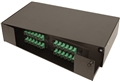 4 panel (2U) Rack Mount Termination Box Enclosure LGX Chassis by Multilink®
