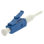 LC UPC Singlemode Simplex Fiber Optic Epoxy-Polish Connectors for 0.9mm Buffer Tubes - 10 Pack
