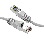 8 Ft Cat 7 Double Shielded Stock Patch Cable