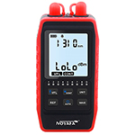 3-In-One Multifunction Fiber Optic Power Meter, Visual Fault Locator, and LAN Cable Tester