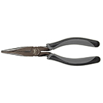 QuickTreX&reg; 8 Inch Long Nose Pliers with Comfort Non-Slip Handle - Made from Drop Forged Chrome Nickel Steel