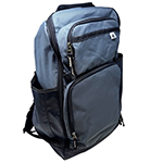 QuickTreX&reg; 13 Pocket Durable 600D Polyester Backpack Tool Bag w/ Zippered Large Storage Area / 9 Inside Tool Pockets, 2 Side Pockets, 2 Zippered Front Pockets, and Heavy Duty Top Carry Handle