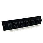 6 MTP Singlemode LGX Adapter Panel for Mating Male to Female MTP / MPO Fiber Optic Cables - Key Up / Key Down - by QuickTreX