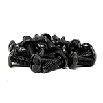 QuickTreX&reg; 10-32 Thread Network Rack and Cabinet Phillips Head Screws - 1/2 Inch Length - 25 Pieces