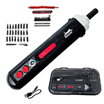 QuickTreX&reg; 4.2V Lithium Powered Screwdriver w/ 51 Piece Accessory Kit and Case