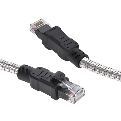 3FT Armored Cat 6A Ethernet Patch Cables
