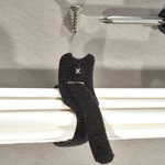 8 Inch by 1/2 Inch wide Rip-Tie Lite Cable Ties Screw Mount - 5-Pack