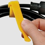 5 Inch By 1/2 Inch Wide Rip-Tie Lite Cable Ties - 5-Pack