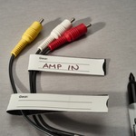 3/4 Inch Wide By 6 Inch QuickPinch Cable Label - 10-Pack