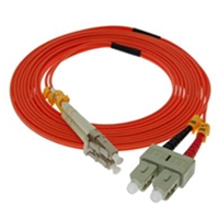 Stock Multimode OM1 Fiber Optic Patch Cables