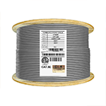 Cat 5e Unshielded (U/UTP) 25-Pair Solid 24AWG 350MHz CMR LSFRPVC Bulk Cable 500 Ft Blue by Elite