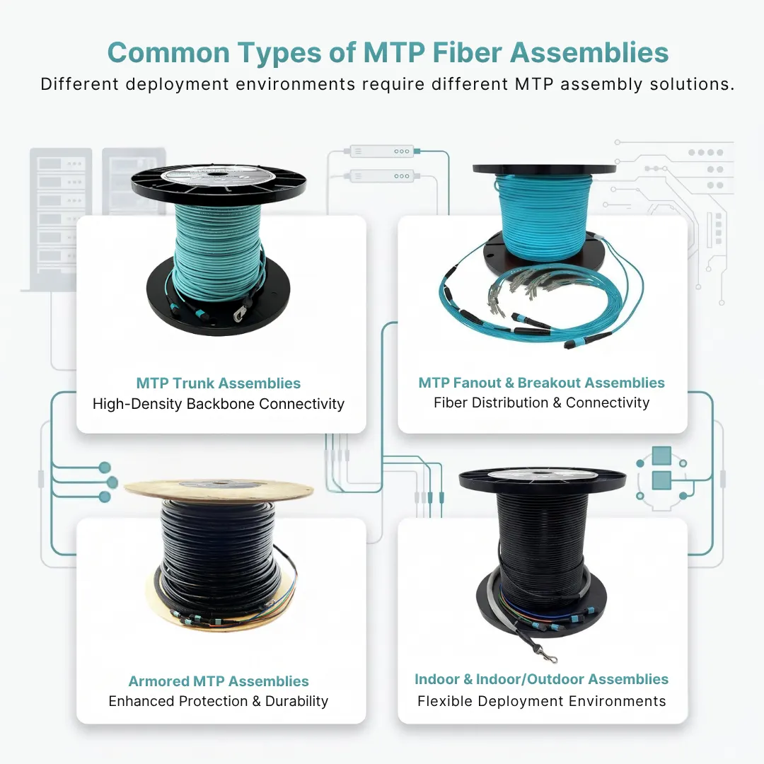 Common Types of MTP Fiber