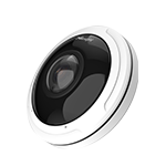 AI 360 Degree Panoramic Fisheye Network Camera 1/1.8″ 4K CMOS
