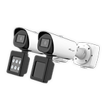 Entrance & Exit AI LPR Camera | White LED Light
