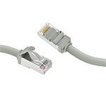 6 Inch Cat 8 Shielded S/FTP Stock Super Slim 28AWG 40G Ethernet Patch Cable
