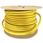 12 Strand Indoor Plenum Rated Interlocking Armored Singlemode Fiber Optic Cable by the Foot - Made in the USA by QuickTreX®
