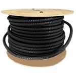 6 Strand Indoor/Outdoor Plenum Rated Interlocking Armored Multimode 10-GIG OM3 50/125 Fiber Optic Cable by the Foot - Made in the USA