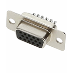 DB15 HD Female Solder Cup Connector 15 Pin for Custom Pinout