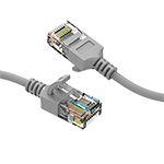 3 Ft Cat 6A Ultra Thin Stock Ethernet Patch Cable