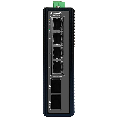 Mini Industrial Switch 10 Ports Gigabit Switch Hardened 10 Port RJ45  10/100/1000Mbps Ethernet Switch Din Rail Mount Outdoor Ethernet Switch,  Unmanaged