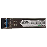 QuickTreX Industrial 1.25 Gigabit Singlemode LC Duplex SFP Fiber Optic Transceiver - Hot Pluggable and Cisco Compatible - 20 km at 1310nm - Extreme Temp and Humidity Resistant