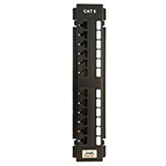 QuickTreX&reg; 12 Port Cat 6 Ethernet Patch Panel