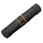 QuickTreX&reg; Premium Cat 6A 10 GIG RJ45 Outdoor Harsh Environment Waterproof IP68 Rated Shielded In-Line Ethernet Coupler