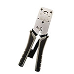 QuickTreX® Professional RJ45 Racheting Crimping Tool (for crimping Cat 5 / 5E, Cat 6 / 6E, and Cat 6A Unshielded and Shielded RJ-45 Modular Plugs