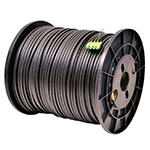 250 FT Stock 4 Strand Corning&reg; Flatdrop Self Supporting Outdoor (OSP) Singlemode SC APC to Unterminated Blunt End Pigtail Cable Assembly