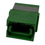 MPO/MTP® Singlemode APC Type B (Key Up to Key Up) Fiber Optic Coupler - Green by QuickTreX®
