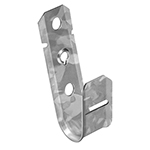 3/4 Inch Universal Galvanized Steel J-Hooks for Cable Support & Wire Management - 50 Pack