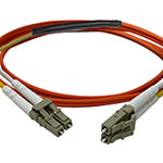 LC (equip.) to LC Plenum Rated Multimode OM1 62.5/125 Mode Conditioning Cable with Corning® Glass - Made in the USA by QuickTreX®