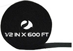 600 Foot Roll Rip-Tie Lite Wrap Strap 1/2 inch Cable Tie