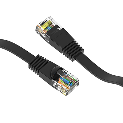 1.5 Ft Cat 6 Flexible Flat Stock Patch Cable