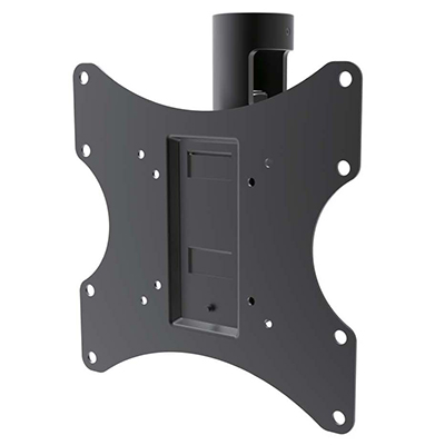 1.5 Inch NPT Pipe Ceiling Mount TV Mount for 23 Inch to 42 Inch TV with -12 to +5 Degree Tilt Range