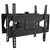 1.5 Inch Double Sided NPT Pipe Ceiling Mount TV Mount for 32 Inch to 55 Inch TV with -12 to +5 Degree Tilt Range and  and -5 to +5 Degree Swivel Range