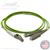 LC to SC Plenum Rated Multimode 10/40/100/400 GIG OM5 50/125 Premium Custom Duplex Fiber Optic Patch Cable with Corning® Glass - Made USA by QuickTreX®