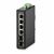 4 Port Gigabit PoE+ Unmanaged Rugged Industrial (Extreme Temp) Network Switch with 2 Gigabit SFP Ports - I100 Series by Signamax