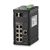 8 Port Gigabit PoE+ Managed Rugged Industrial (Extreme Temp) Network Switch with 2 Gigabit SFP Ports - I300 Series by Signamax