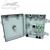 2 Adapter (1-4 Fiber) Heavy Duty Waterproof Outdoor IP65 Rated Wall Mount Mount Fiber Optic Enclosure with Wire Management and Locking Door with Key by QuickTreX®