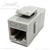 QuickTreX Premium Cat 5E Inline RJ45 Keystone Mount Coupler - TAA Compliant - RoHS Compliant and UL Listed