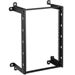 Kendall Howard Open Frame Wall Mount 16U Network Rack - 12 Inch Depth
