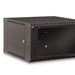 6U LINIER® Fixed Wall Mount Cabinet - Glass Door